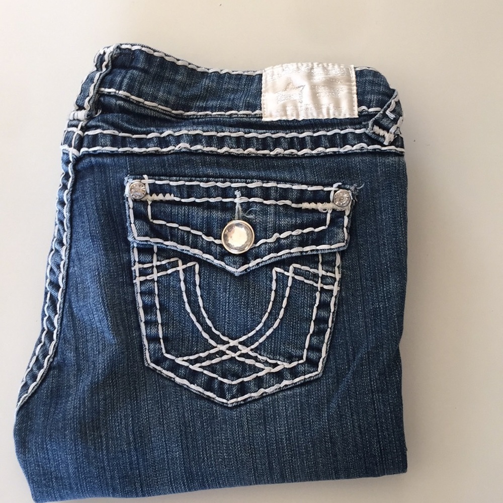 Dark Blue Capris